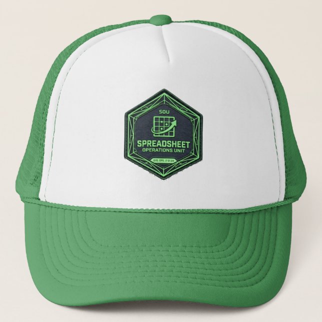 Gorra de Camionero Meme de Confianza Divertida (Anverso)