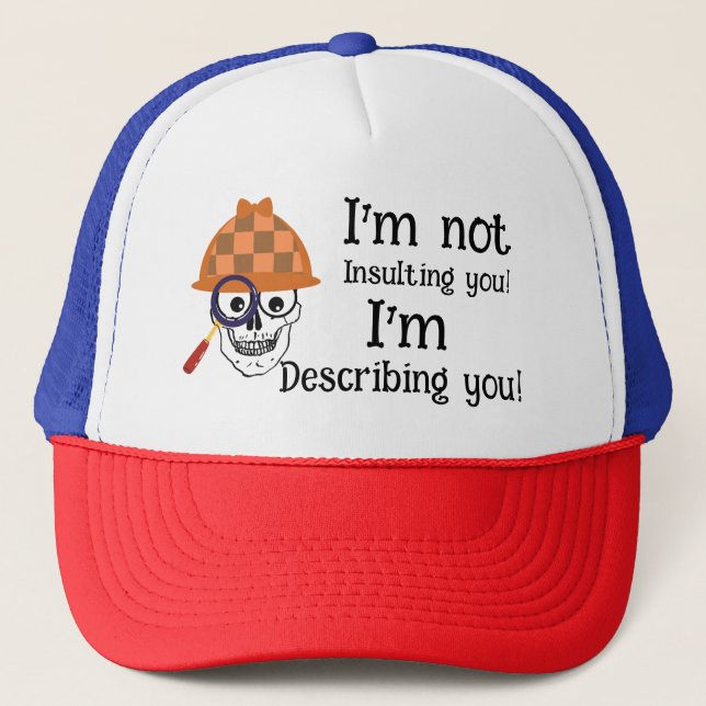 Gorra De Camionero meme que te condena (Anverso)