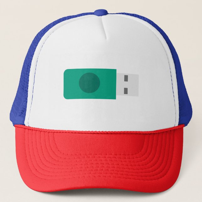 Gorra De Camionero Memoria USB (Anverso)
