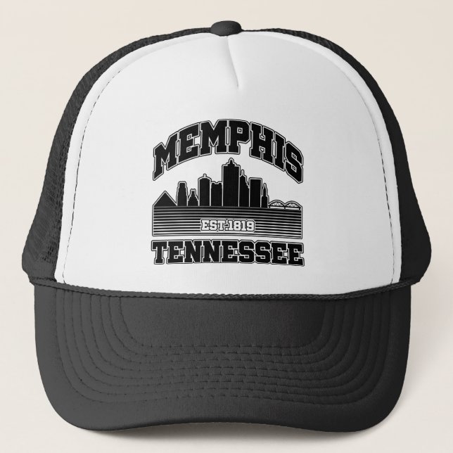 Gorra De Camionero Memphis, Tennessee (Anverso)