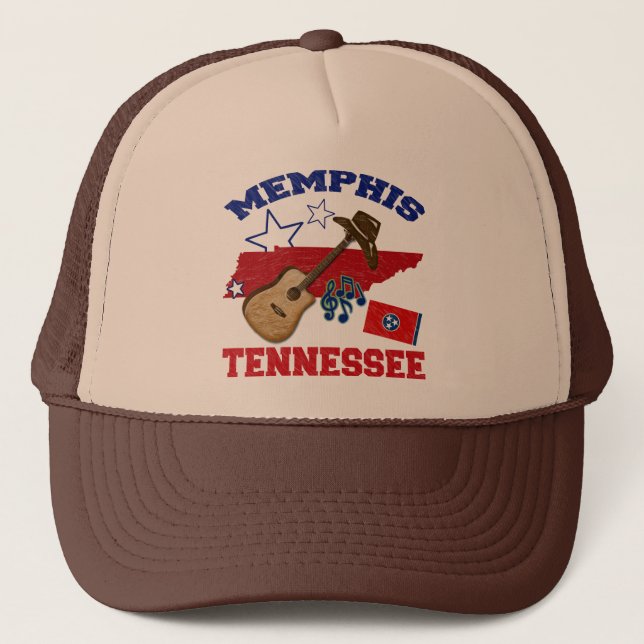 Gorra De Camionero Memphis, Tennessee (Anverso)