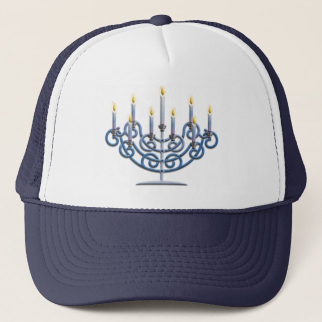 Gorra De Camionero Menorah (Anverso)