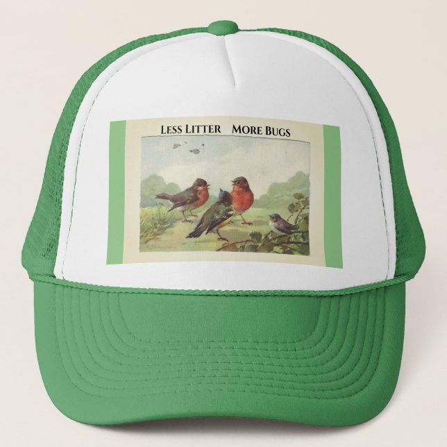 Gorra De Camionero Menos Litro Más Bugs (Anverso)