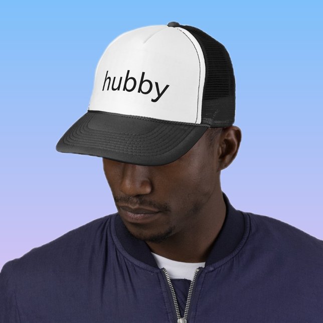Gorra De Camionero Men's Black Baseball Cap – Hubby, Perfect Gift  (Subido por el creador)