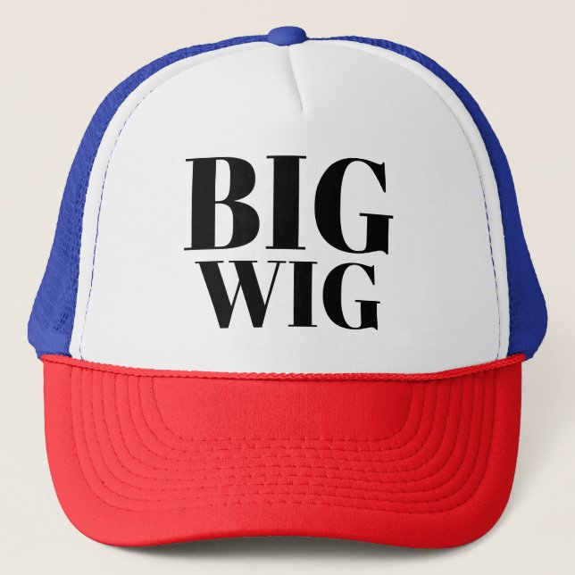 Gorra De Camionero Mens Fashion Funny Novedad BIG BIG BIG BIG Béisbol (Anverso)