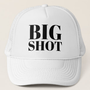 Gorra De Camionero Mens Fashion Funny Novedad BIG SHOT