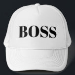 Gorra De Camionero Mens Fashion Funny Novedad BOSS de béisbol<br><div class="desc">Gorra de camioneros de béisbol BOSS,  novedad divertida para hombres. Novedad divertida Moda,  camisetas de Novedad,  piernas,  gorras y camisetas! ¡Elige la tuya! #divertida #moda #womensmoda #mensashion #gifts #ideas #lol #humor #style #cool #vote #novedad #divertido #libre #gifts #giftideas #lol #humor #cool #trending #gorras #baseball</div>