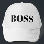 Gorra De Camionero Mens Fashion Funny Novedad BOSS de béisbol<br><div class="desc">Gorra de camioneros de béisbol BOSS,  novedad divertida para hombres. Novedad divertida Moda,  camisetas de Novedad,  piernas,  gorras y camisetas! ¡Elige la tuya! #divertida #moda #womensmoda #mensashion #gifts #ideas #lol #humor #style #cool #vote #novedad #divertido #libre #gifts #giftideas #lol #humor #cool #trending #gorras #baseball</div>