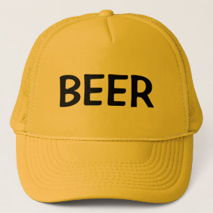 Gorra De Camionero Mens Fashion Novedad de béisbol BEER