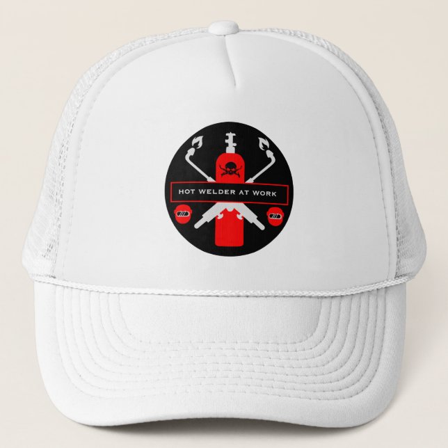 Gorra De Camionero Mens Welding Humor Gift. (Anverso)