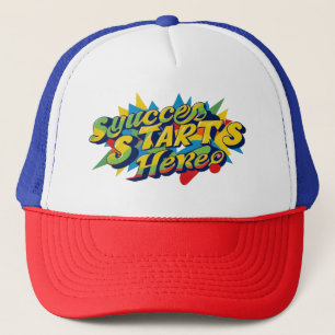 Gorra De Camionero "Mensaje de éxito ascendente"