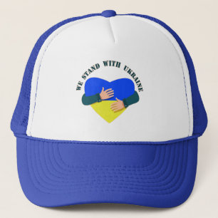 Gorra De Camionero Mensaje inspirador Estamos con Ucrania