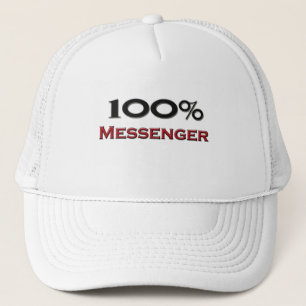 Gorra De Camionero Mensajero del 100 por ciento