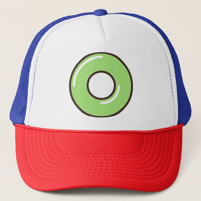 Gorra De Camionero menta (Anverso)