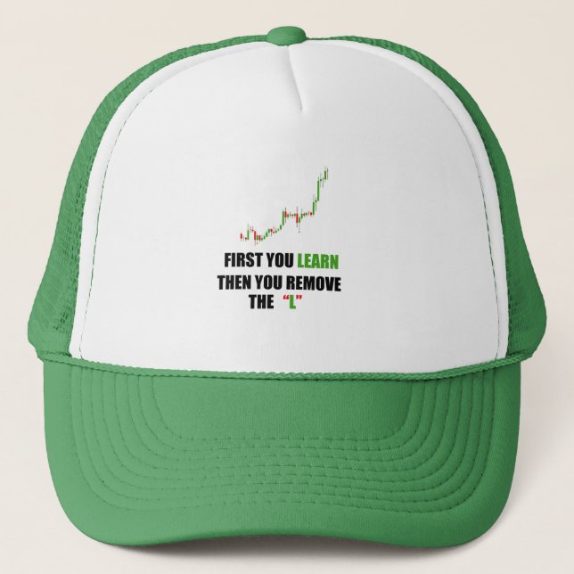 Gorra De Camionero Mentalidad de Forex Trader (Anverso)