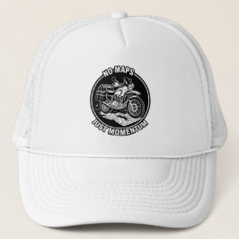 Gorra De Camionero Mentalidad de libertad en motocicleta turística