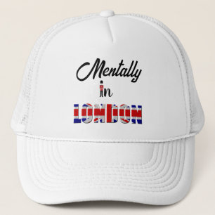 Gorra De Camionero Mentalmente En Londres Trucker Hat