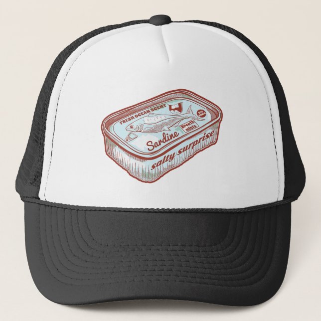 Gorra De Camionero Mentes de aliento divertidas (Anverso)