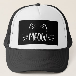 Gorra De Camionero Meow Cat