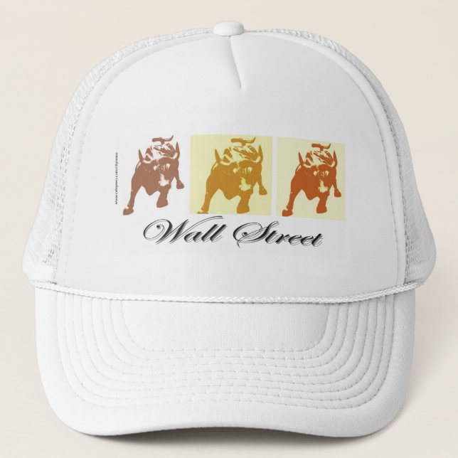Gorra De Camionero Mercado de alza de Wall Street (Anverso)