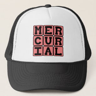 Gorra De Camionero Mercurial, Repentino e Impredecible