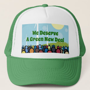 Gorra De Camionero Merecemos un nuevo acuerdo verde