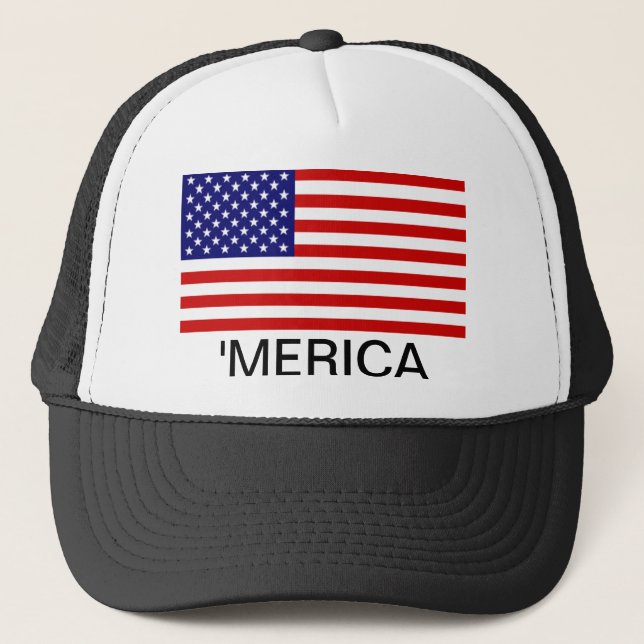 Gorra De Camionero 'Merica (Anverso)