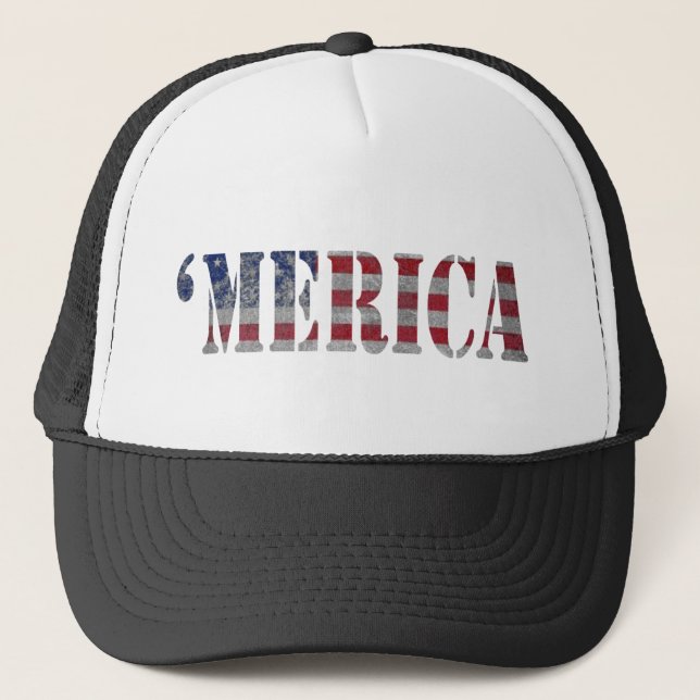 Gorra De Camionero 'Merica (Anverso)