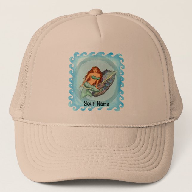 Gorra De Camionero Mermaid Fish Lure (Anverso)