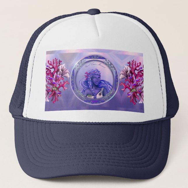 Gorra De Camionero Mermelada Purple Ocean (Anverso)