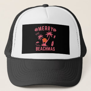 Gorra De Camionero Merry Beachmas Navidades En Julio