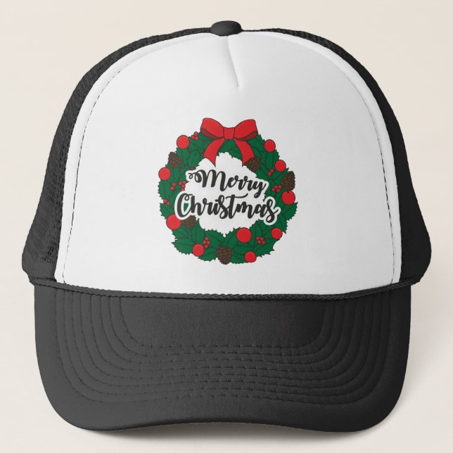 Gorra De Camionero Merry christmas (Anverso)