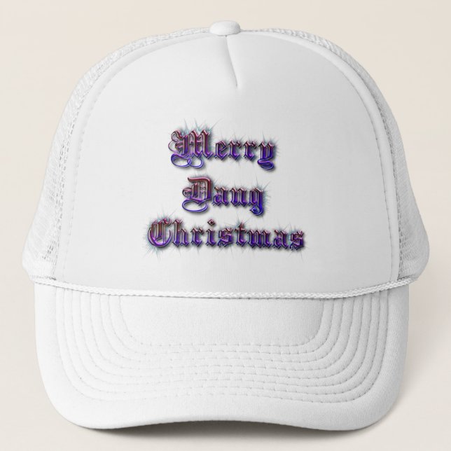 Gorra De Camionero Merry Dang Navidades (Anverso)