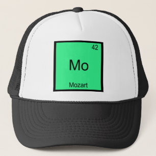 Gorra De Camionero MES - Camiseta divertida del símbolo del elemento