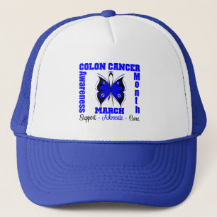 Gorra De Camionero Mes de la conciencia del cáncer de colon