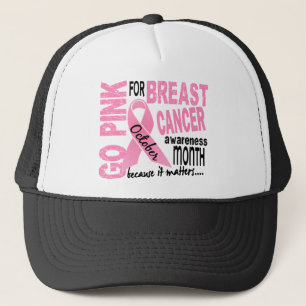 Gorra De Camionero Mes de la conciencia del cáncer de pecho