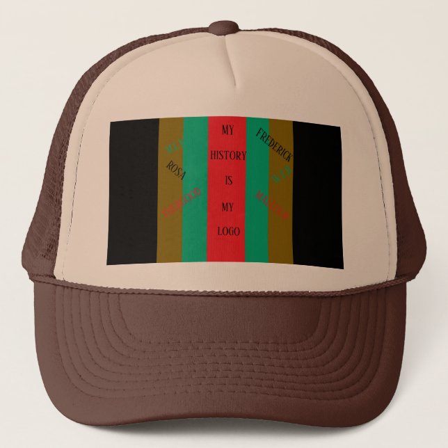 GORRA DE CAMIONERO MES DE LA HISTORIA AFROAMERICANA (Anverso)