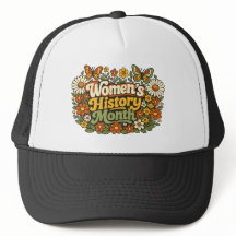 Mes de la Historia de la Mujer Retro 70s Floral Gr