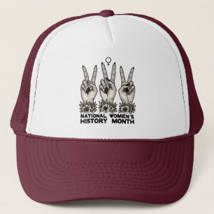 Gorra De Camionero Mes de la historia de las mujeres feministas