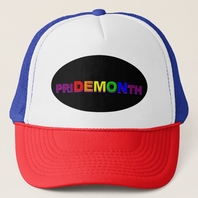 GORRA DE CAMIONERO MES DE ORGULLO (Anverso)