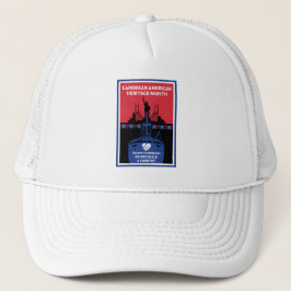 Gorra De Camionero Mes del Patrimonio Americano del Caribe