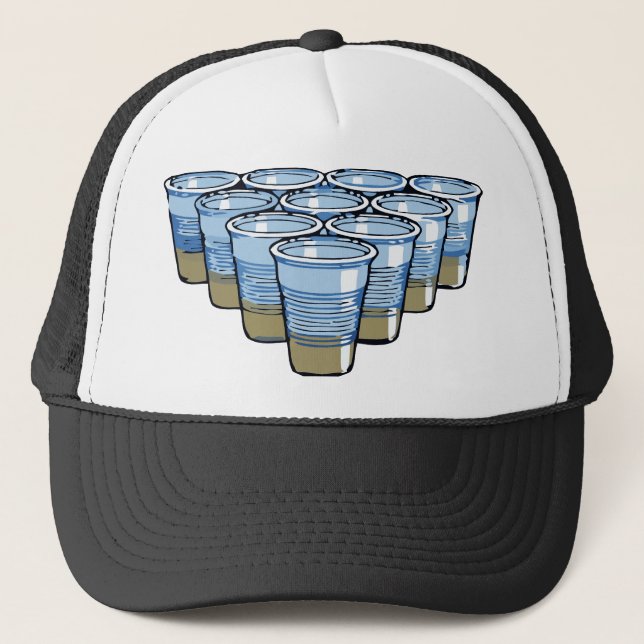 Gorra De Camionero mesa de cerveza (Anverso)
