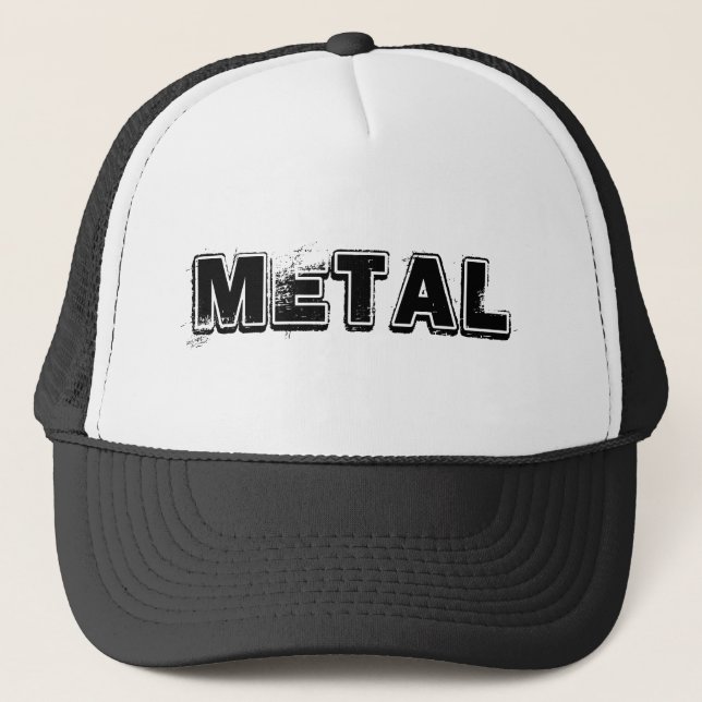 GORRA DE CAMIONERO METAL (Anverso)