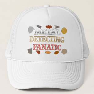 Gorra De Camionero Metal que detecta al fanático