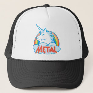 Gorra De Camionero metal-unicornio