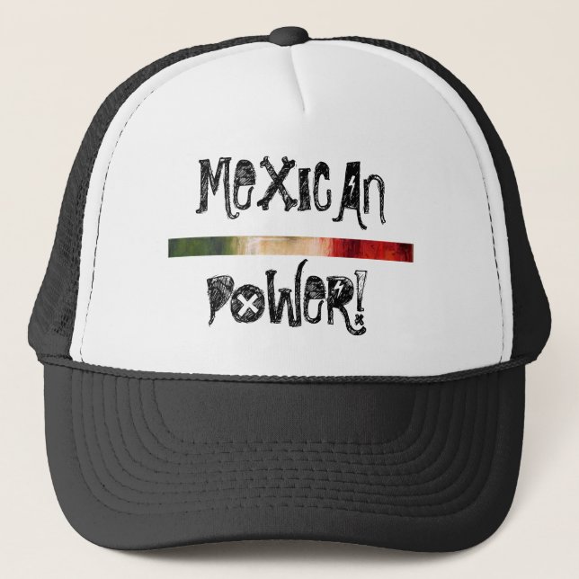 GORRA DE CAMIONERO MEXICAN POWER HAT (Anverso)