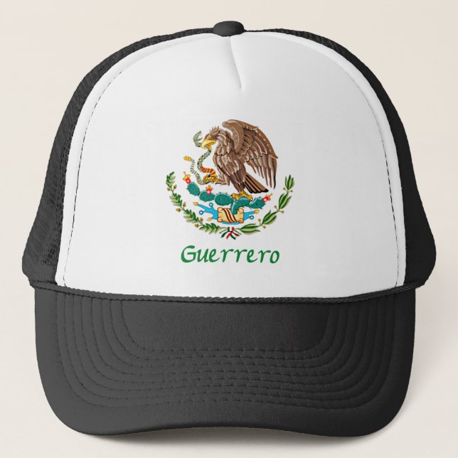 Gorra De Camionero Mexicano Eagle de Guerrero (Anverso)
