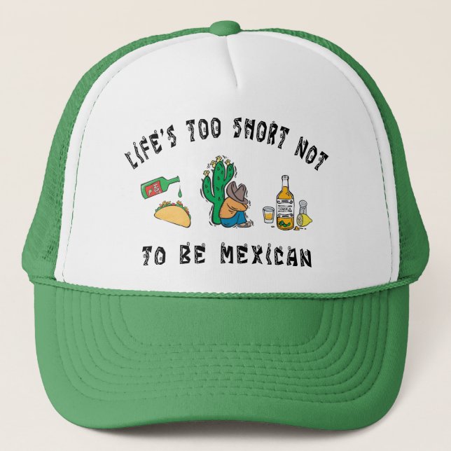 Gorra De Camionero Mexicano muy divertido (Anverso)