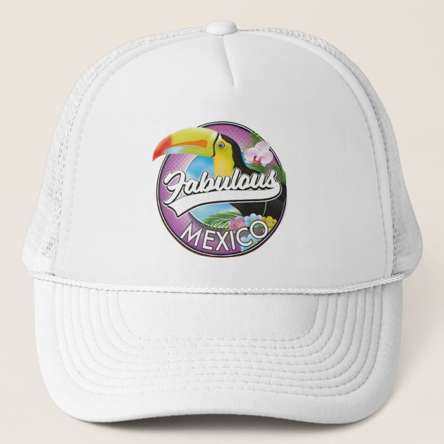 Gorra De Camionero México Fabulous logo (Anverso)