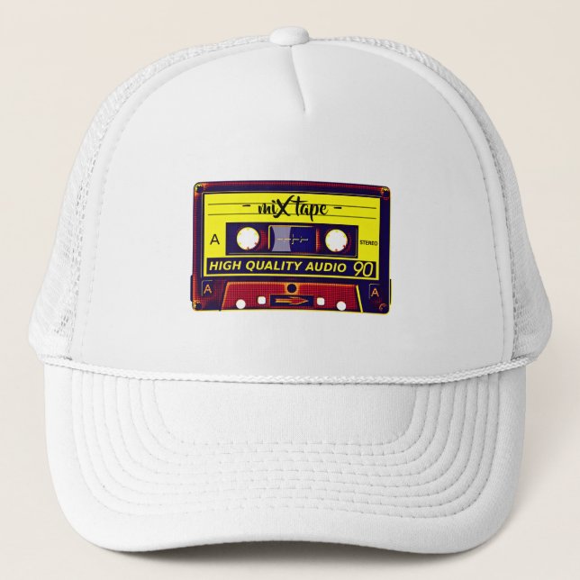 Gorra De Camionero Mezcla de cintas (Anverso)